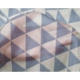 thumbnail image 4 of oneOone Silk Tabby Fabric Triangle Geometric Decor Fabric Printed BTY 42 Inch Wide, 4 of 4