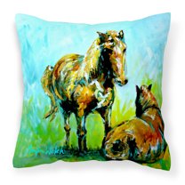 Crab Painting Fabric Decorative Pillow