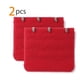 thumbnail image 2 of Extensores de tirantes de sujetador elásticos de 3 ganchos y 3 filas con hebillas para mujeres, rojo 2, 2 of 5