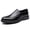 Black, variant on Men'S Stylish Brown Loafers - Casual Slip-On Shoes All-Season Comfort, Casual Footwear | Stylish Loafers | with Round Toe, Microfiber Upper, Rubber Sole,  Comfortable Footwear