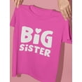 thumbnail image 4 of Tstars Girls' Big Sister T-Shirt - Cute Birthday Announcement Tee - Size XS - Pink, 4 of 6