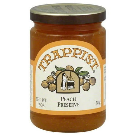 Trappist Peach Preserve Pack of 1 (12oz)