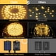 thumbnail image 5 of Luces de cuerda solar OMIKA 15 m 600 LEDs USB IP68 impermeables, 5 of 8