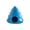 Blue, variant on Qocolcyl Blue Ceramic Christmas Tree Hamster House, Pinaster Shaped Small Pet Hideout Bed, Breathable Cooling Habitat For Hamsters, Gerbils And Small Rodents