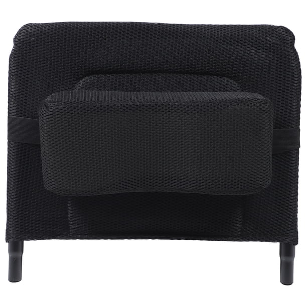 1 juego de piezas de silla de ruedas de extensión de respaldo de la silla de ruedas que aumenta los accesorios