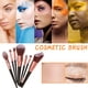 thumbnail image 1 of Fiudx Pinceles de Maquillaje Profesionales, Tacto Aterciopelado, Herramientas de Precisión de Uñas, Aplicación En Rostro, Ojos y Labios, Uso Principiantes y Expertos, Incluye Estuche de Viaje de Cuer, 1 of 5