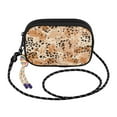 thumbnail image 2 of Stylish Crossbody Phone Bag Purse Handbags Adjustable Strap, Compact Design for Essentials Earthy Brown Leopard Print, 2 of 7