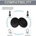thumbnail image 6 of Aiivioll OE2 Replacement Ear pad Cushions Earpads Kit Compatible with Boses OE2 OE2i Soundtrue SoundLink On-Ear Headset Over-Ear Headphones (Black), 6 of 7