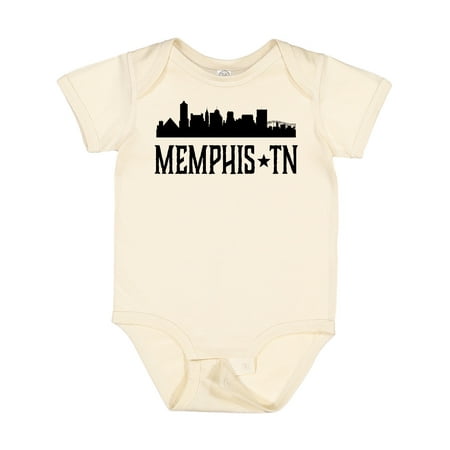 

Inktastic Memphis Tennessee City Skyline Gift Baby Boy or Baby Girl Bodysuit