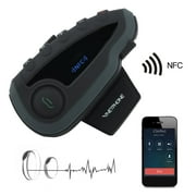 Remote Control Nfc Motorcycle Helmet Fm Radio 5 Riders Blueteeth Intercom