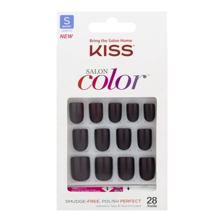 Kiss Salon Color Nails - Vanity (Best Colors For Short Nails)