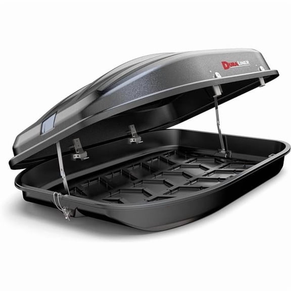 RT10D 10 cu. ft. Duraliner Rooftop Cargo Carrier Box, Black