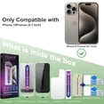thumbnail image 2 of Protector de pantalla de privacidad SHANG PIN JIA para iPhone 15 Pro Max, 2 of 7