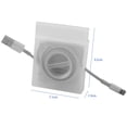 thumbnail image 1 of Boîte de Rangement pour Câbles de Charge Durable Économiseur d'Espace Boîte de Rangement Rotative Pratique Boîte Pivotante Portable Multifonction Style F, 1 of 6