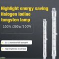 thumbnail image 5 of 4pcs R7s 118mm 400w Halogen Lamp Pencil Bulb Dimmable Ac 220-240v 7500lm J118 Linear Halogen Spotlight, 5 of 5