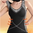 thumbnail image 4 of Wancir Thermal Tank Top for Women Fleece Lined Thermal Shirts Sleeveless Tops Camisole Warm Base Layer Vest Cold Weather, 4 of 4