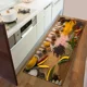 thumbnail image 3 of Alfombra de cocina duradera para la entrada del hogar, alfombrillas de cocina de alta gama para el suelo, impermeables, para el hogar, lavables, antideslizantes, alfombras grandes, 3 of 5