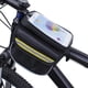 thumbnail image 3 of Bolsa Para Cuadro De Bicicleta, Cintas Reflectantes De Tela De Nailon 600D, Bolsa Para Bicicleta Con Cremallera Doble Y Diseño Acolchado De EVA Para Teléfonos De 3,5 A 4,8, 3 of 7