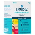 thumbnail image 2 of Liquid I.V.® Lemon Lime, White Peach, and Raspberry Melon Sugar-Free Hydration Multiplier® Powdered Electrolyte Drink Mix, 15 Count Packets, 2 of 6