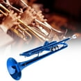 thumbnail image 3 of Trompette en Laiton, Trompette, Piston en Acier Inoxydable pour les Amateurs d'Instruments Cadeaux de Noël, 3 of 8