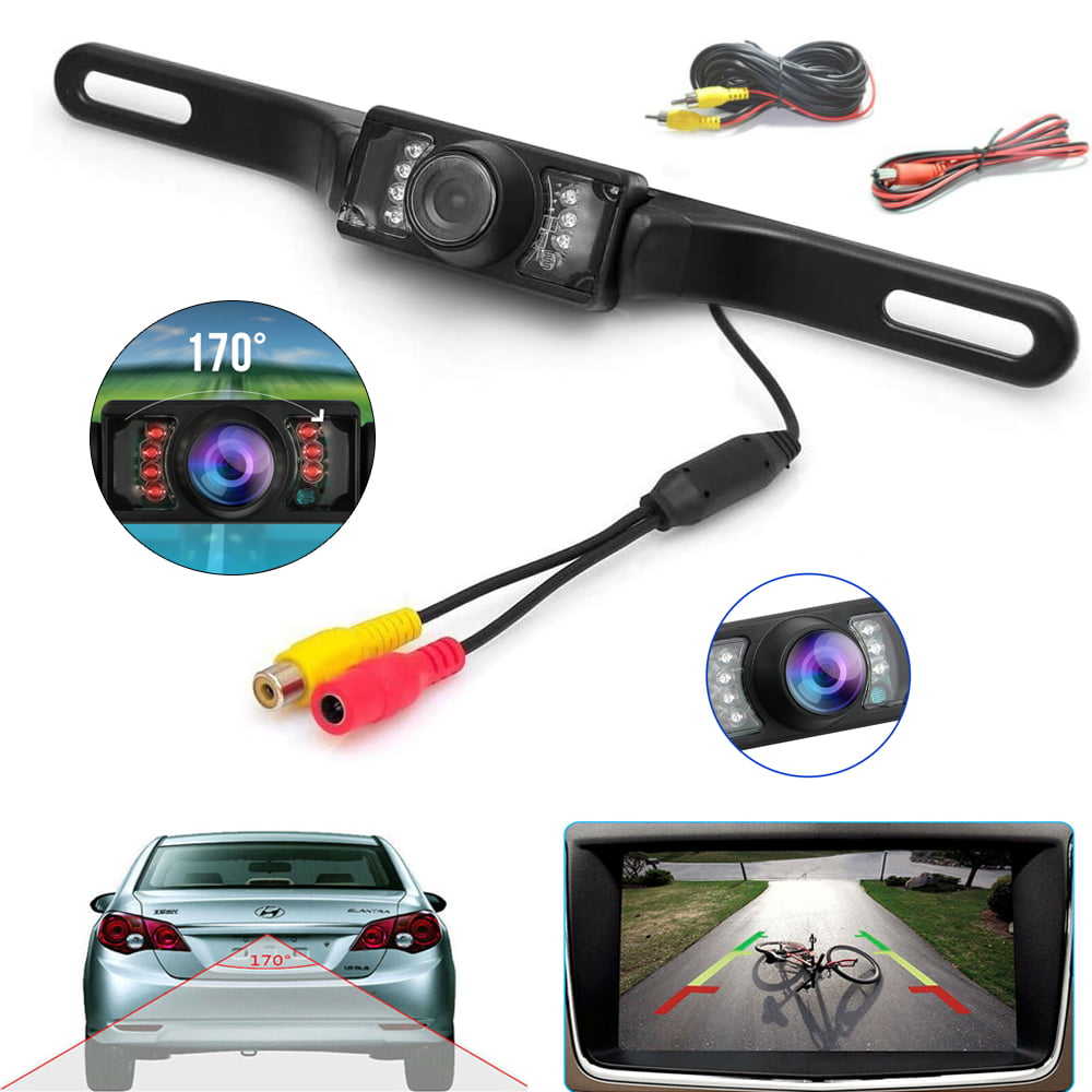 HD Waterproof 170° Car Reverse Backup Night Vision Camera Rear View Parking Cam 