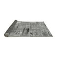 thumbnail image 2 of Ahgly Company Indoor Round Patchwork Gray Transitional Area Rugs, 5' Round, 2 of 4
