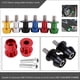 thumbnail image 5 of 2 uds motocicleta CNC brazo oscilante carretes deslizadores soporte bobinas 8mm verde, Cola Carretes deslizantes del brazo giratorio, 5 of 8