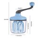 thumbnail image 5 of Batidor de huevos ergonómico de mano Ahorro de trabajo manual Agitador de mano Crema Espuma de leche Batidor Agitador Utensilio para hornear Accesorio de cocina Azul Eigraketly HA009635-01B, 5 of 6