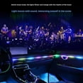thumbnail image 6 of Car Interior LED Light,App Control Car Interior Ambient Lighting, Acrylic Car Central Control Atmosphere Light USB Powered,Colorful Modes&Water Flowing Effect, 6 of 8