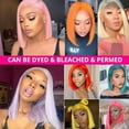 thumbnail image 6 of Blonde Bob Wig Human Hair 180% Density 12 Inch 613 Bob Wig Human Hair 13x4 Lasce Frontal Wigs Human Hair With Baby Hair, 6 of 6