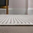 thumbnail image 6 of JONATHAN Y CARMEL 5 x 8 Area Rug, Cole Minimalist Pinstripe - Cream/Silver, CAR101A-5, 6 of 7
