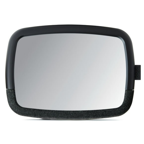 Munchkin Brica 360 Pivot Baby In-Sight Miroir de voiture réglable à grand angle, testé contre les chocs et résistant aux chocs, noir Miroir de voiture