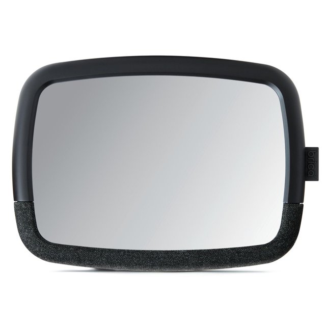 Munchkin Brica 360 Pivot Baby In-Sight Wide-Angle Adjustable Car Mirror, Crash Tested & Shatter Resistant, Black