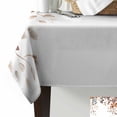 thumbnail image 3 of Eucalyptus Leaves Tablecloth Rectangle Table Cloth 52x70 , Waterproof Tablecloth Outdoor Table Cloth, Orange Blue Botanical Vintage Washable Table Cover for Kitchen Dining Party, 3 of 8