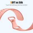 thumbnail image 3 of REQO Bracelets de Sport : Compatible avec Fitbit Versa 4/3, Sense/Sense 2 - Bracelets de Remplacement Doux pour Femmes & Hommes, 3 of 8