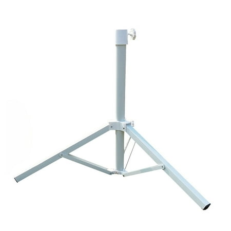 

BESTONZON Beach Umbrella Stand Stable Parasol Support Stand Iron Sunshade Umbrella Rack for Garden
