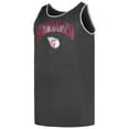 thumbnail image 2 of Men's Profile Heather Charcoal Cleveland Guardians Big & Tall Arch Over Logo Tank Top, 2 of 3