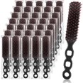 thumbnail image 1 of wonima44 36 Pack Hair Brushes Bulk for Women, Homeless Supplies Bulk, Travel Detangling Disposable Hair Brush Set, Individually Wrapped Hairbrushes Supplies for Hotel Charity Shelter Church (Black), 1 of 1