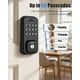 thumbnail image 4 of Cerradura de puerta inteligente YHV CA02 con huella digital WiFi Alexa Google, 4 of 7