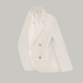 thumbnail image 2 of SROBPTY Womens Jackets, Blazer for Women, Ladies Fashion Long Sleeve Lapel Solid Suit Jacket White,M, 2 of 5