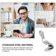 thumbnail image 4 of Weiweiguan Sewing Machine Binding Attachment Folder Stainless Steel Presser Foot Replacement Accessory, 4 of 7