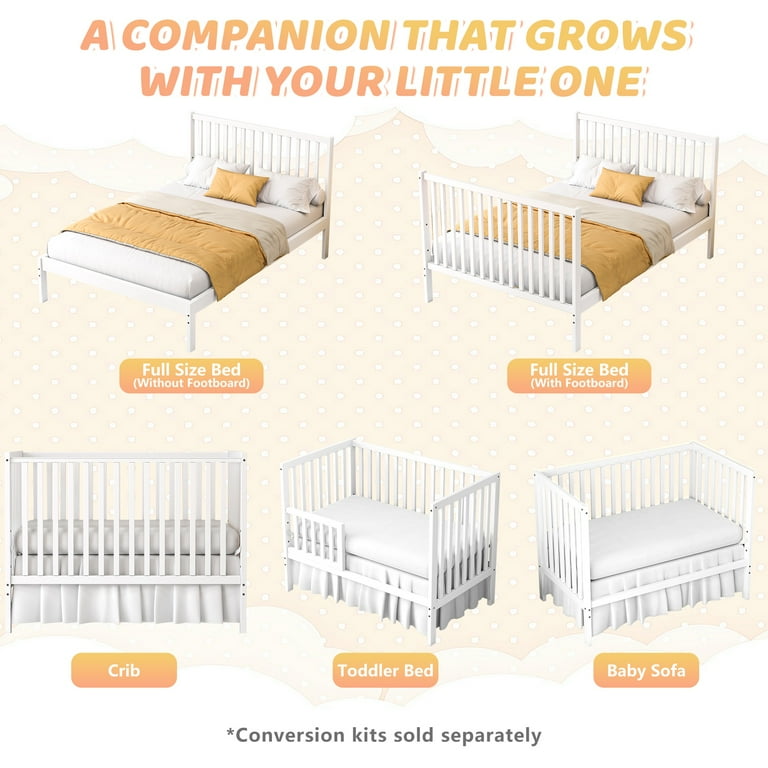 Convertible crib to twin bed hotsell