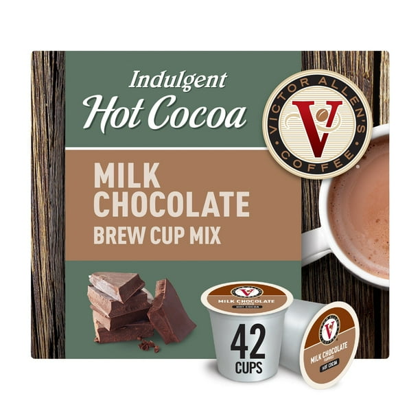 Milk Chocolate Hot Cocoa Mix, 42 Count, Single Serve KCup Pods for Keurig KCup Brewers