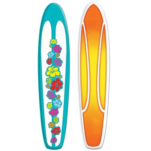 The Beistle Company Jointed Surfboard Wall D cor by DDI