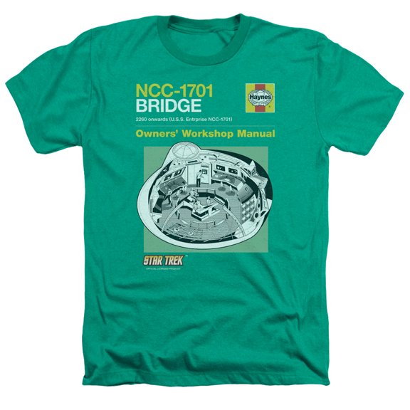 Star Trek - Bride Manual - Heather Short Sleeve Shirt - Medium