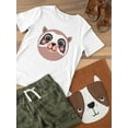 thumbnail image 3 of Raccoon Ball T-Shirt Toddler -Image by Shutterstock,  3 Toddler, 3 of 4