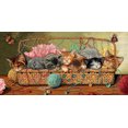thumbnail image 3 of Gold Collection Kitty Litter Counted Cross Stitch Kit-18"X9" 18 Count, 3 of 3