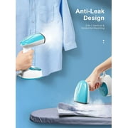Reemix Steamer for Clothes, Folding Handheld Design Garment Wrinkles Remover, 20g/min Strong Penetrating Steam, 25-Sec Fast Heat-up, for Home, Office and Travel