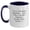 White/Navy, variant on Unique Engineer Gifts for Men - I'm A Tattooed Engineer Mugs - Funny Two Tone Coffee Mug for Coworkers, Friends, and Family - Christmas Unique Gifts from Friends