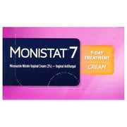 Monistat 7 Day Womens Yeast Infection Treatment, 7 Disposable Miconazole Cream Applicator